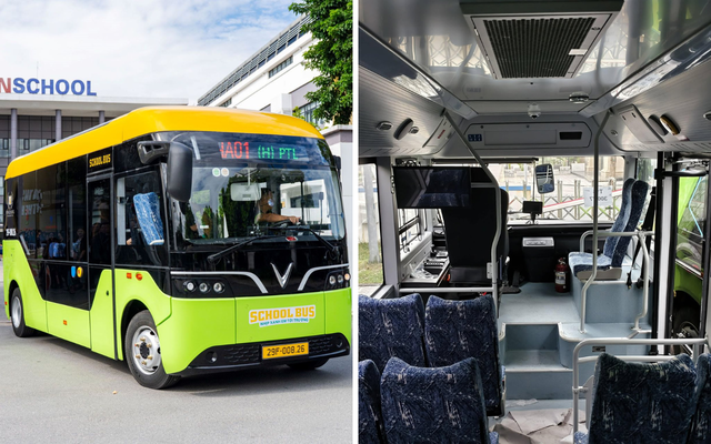 Ra mắt xe chuyên chở học sinh VinFast, không xe nào ở Việt Nam hiện đại bằng: Trang bị những gì?- Ảnh 1.
