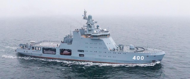 T&agrave;u tuần tra ph&aacute; băng Ivan Papanin khai hỏa ở Biển Barents- Ảnh 7.