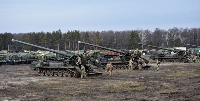 Kyiv mất to&agrave;n bộ ph&aacute;o tự h&agrave;nh 2S7 Pion c&oacute; khả năng bắn đạn hạt nh&acirc;n- Ảnh 5.