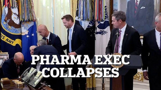 Ph&ograve;ng Bầu dục hỗn loạn khi đại diện h&atilde;ng dược gục ng&atilde;- Ảnh 3.