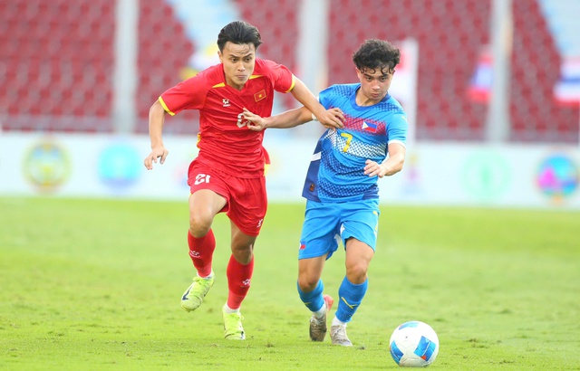 Diễn biến trận U22 Việt Nam vs U22 Philippines: U22 Việt Nam bỏ lỡ cơ hội ngon ăn - Ảnh 1.