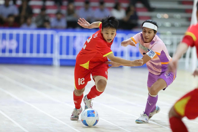 Tuyển Việt Nam vào chung kết sau chiến thắng nghẹt thở, sẵn sàng tranh HCV với đội hạng 8 thế giới - Ảnh 1.