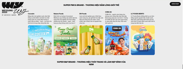 Super FMCG Brand: Đ&acirc;y l&agrave; những nh&atilde;n h&agrave;ng FMCG đang được giới trẻ "ưa chuộng" nhất WeYoung 2025! - Ảnh 1.
