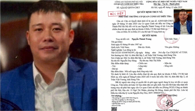 Truy n&atilde; Gi&aacute;m đốc C&ocirc;ng ty CP tập đo&agrave;n Hoa Hồng Nguyễn Th&agrave;nh Trung - Ảnh 1.