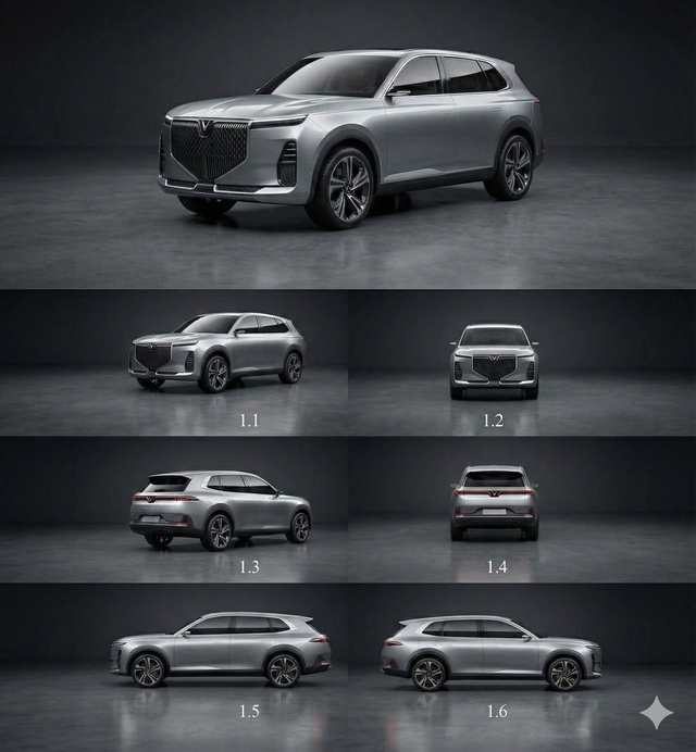 Lộ thiết kế loạt xe mới tinh của VinFast: Trông sang trọng như Bentley, dùng động cơ đốt trong, có thể mang tên thương hiệu khác - Ảnh 3.