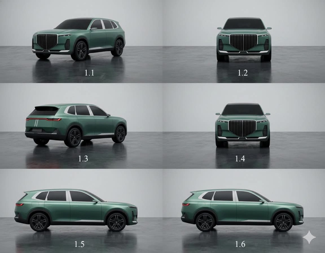 Lộ thiết kế loạt xe mới tinh của VinFast: Trông sang trọng như Bentley, dùng động cơ đốt trong, có thể mang tên thương hiệu khác - Ảnh 1.