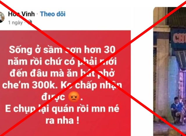 Nam thanh niên bịa chuyện bị "chặt chém" bát phở 300k ở Sầm Sơn: Bất ngờ động cơ - Ảnh 1.