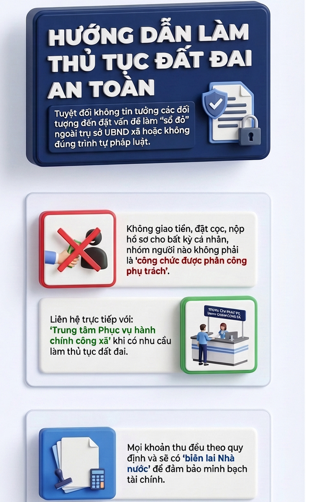 Công an ra cảnh báo liên quan đến việc làm sổ đỏ của người dân - Ảnh 2.