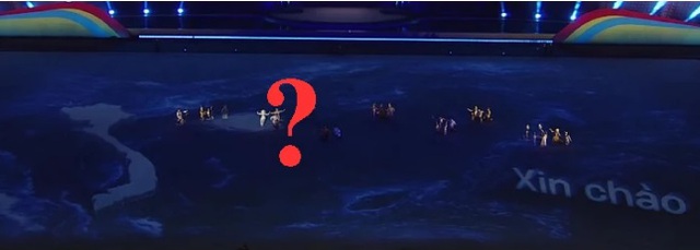 Diễn biến lễ khai mạc SEA Games 33: Ban tổ chức hiển thị sai bản đồ Việt Nam, nhầm quốc kỳ Indonesia - Ảnh 1.