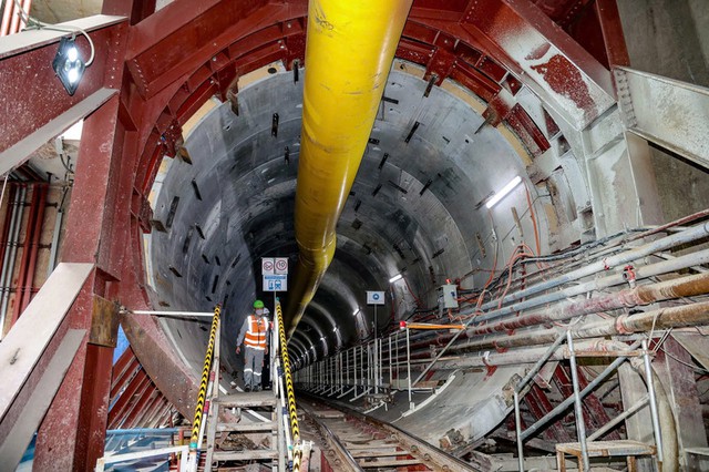Mũi khoan Táo bạo đào hầm Metro Nhổn - Ga Hà Nội - Ảnh 3.