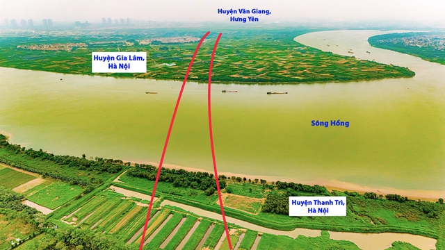 Hà Nội vừa có đề nghị quan trọng gửi Thủ tướng về cây cầu vượt sông Hồng 11.000 tỷ đồng nối với Hưng Yên - Ảnh 1.