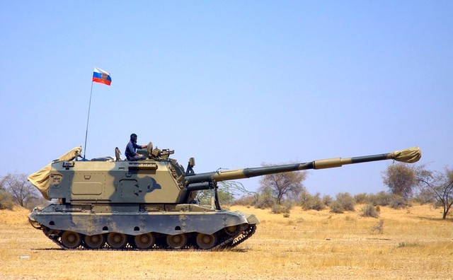 Ph&aacute;o tự h&agrave;nh 2 s 19 m 1 - 155 Nga bắn xa 41 km với chuẩn NATO - Ảnh 8.