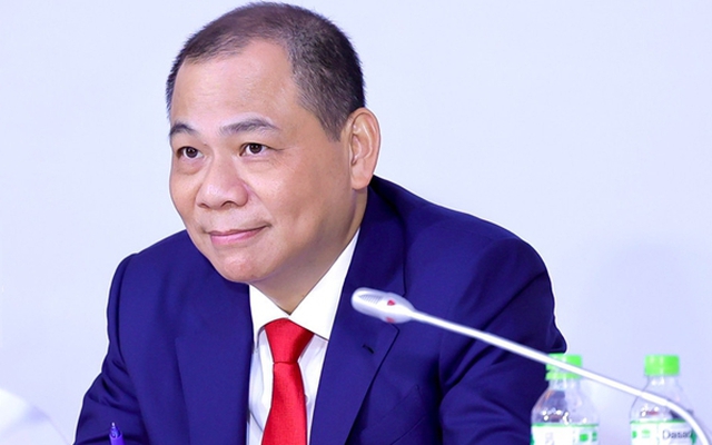 Tỷ phú Phạm Nhật Vượng, Chủ tịch Tập đoàn Vingroup. Ảnh: VIC Tỷ phú Phạm Nhật Vượng, Chủ tịch Tập đoàn Vingroup. Ảnh: VIC