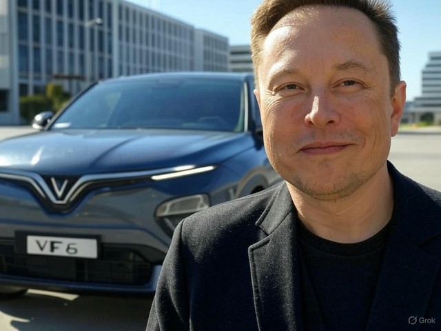 Hỏi lương 15 triệu bao giờ mua được VinFast VF 6 'đẹp nức tiếng', AI của Elon Musk tư vấn gì? - Ảnh 1.