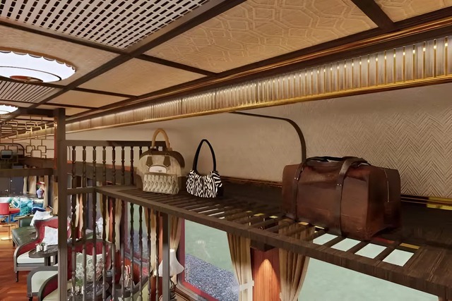 Soi toa tàu hạng sang "Hoa Phượng Đỏ" đang gây sốt: Ghế ngồi sofa, wifi miễn phí, quầy bar với nhạc công - Ảnh 7.