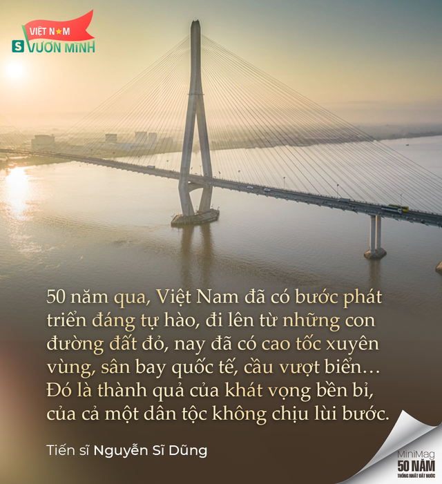 50 năm thống nhất đất nước - từ con đường đất đỏ đến những kỳ tích chưa từng có giúp Việt Nam "cất cánh" - Ảnh 4.