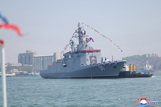 Triều Ti&ecirc;n hạ thủy t&agrave;u khu trục mới 5 . 000 Tấn , n&acirc;ng cao sức mạnh h&agrave;ng hải - Ảnh 13.