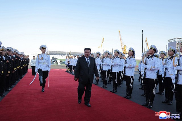 Triều Ti&ecirc;n hạ thủy t&agrave;u khu trục mới 5 . 000 Tấn , n&acirc;ng cao sức mạnh h&agrave;ng hải - Ảnh 6.