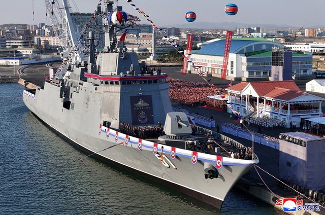 Triều Ti&ecirc;n hạ thủy t&agrave;u khu trục mới 5 . 000 Tấn , n&acirc;ng cao sức mạnh h&agrave;ng hải - Ảnh 9.