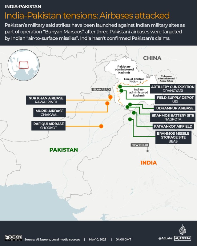 CẬP NHẬT: Ấn Độ tuyên bố bắn hạ chiến đấu cơ Pakistan, giao chiến nảy lửa – Islamabad họp khẩn về vũ khí hạt nhân - Ảnh 5.