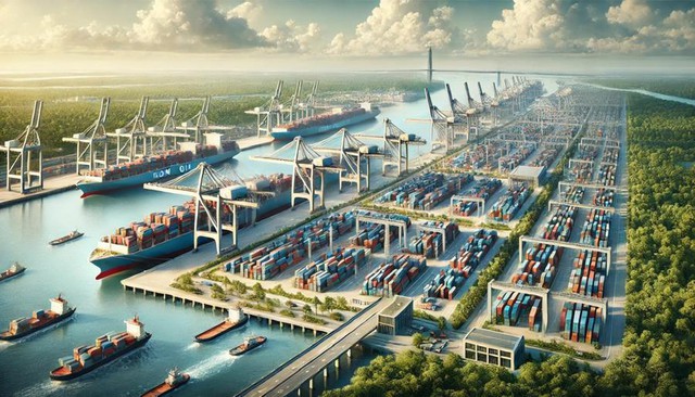 Siêu cảng Cần Giờ 50.000 tỷ của Việt Nam: Đánh thức "rừng vàng biển bạc", dự kiến thu 40.000 tỷ mỗi năm - Ảnh 1.