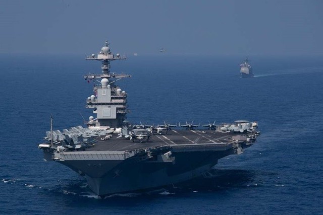 Tàu sân bay Gerald R . Ford được triển khai đến Trung Đông giữa căng thẳng Israel - Iran - Ảnh 5.