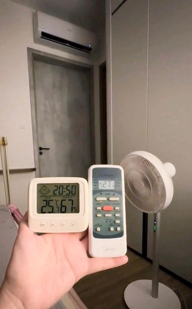 Bật điều hòa 25 độ thì nhiệt độ phòng có được mát đúng 25 độ? Người dùng chứng minh bằng 1 thứ - Ảnh 1.