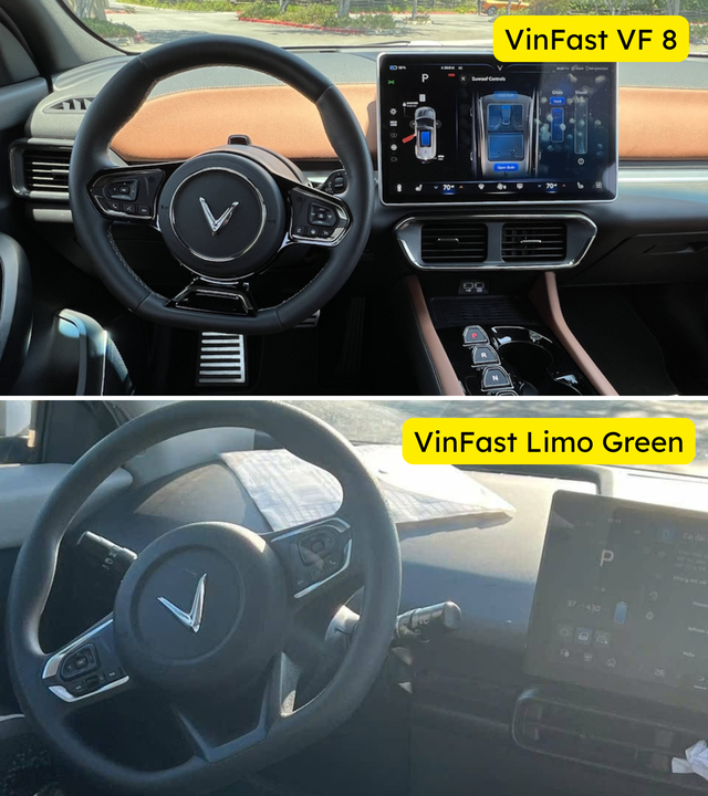 Lộ thêm ảnh thật nội thất VinFast Limo Green: Mở 3 hàng ghế vẫn đầy chỗ để đồ, vô lăng lấy từ xe tiền tỷ? - Ảnh 9.