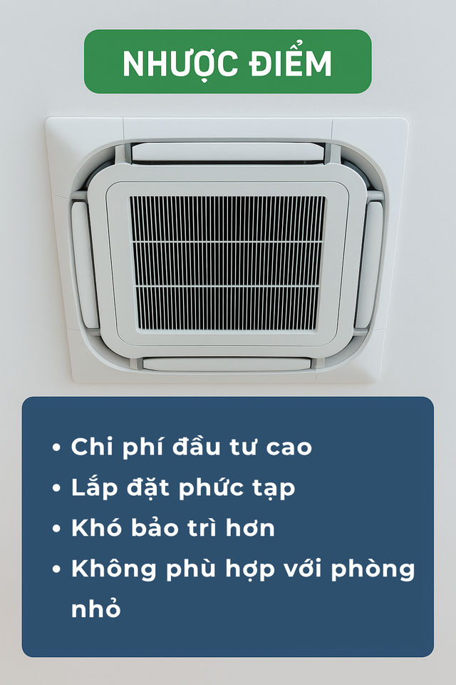 Điều hòa âm trần dùng có tốn điện hơn điều hòa thường? Người dùng đưa ra câu trả lời - Ảnh 7.