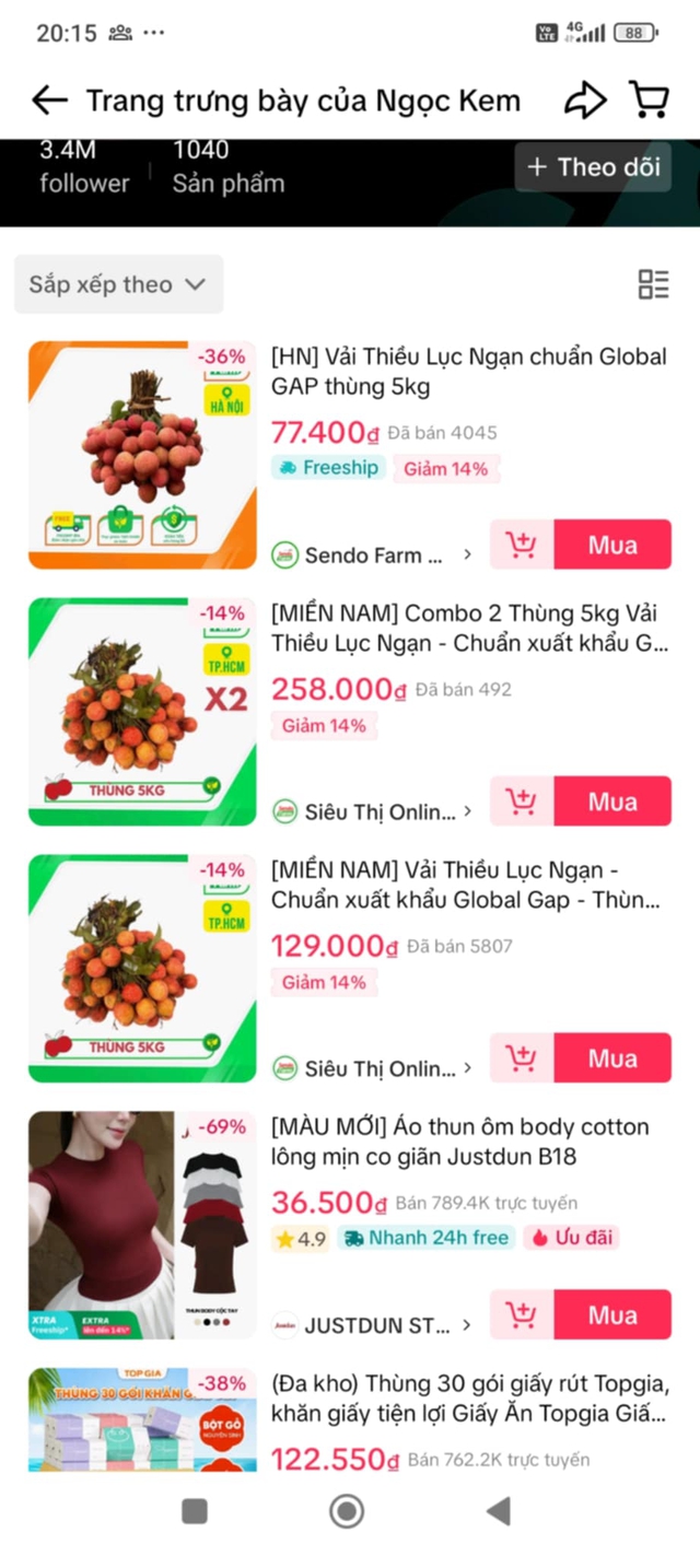 54 tấn vải Lục Ngạn bán hết veo sau phiên live 6 tiếng, PCT Bắc Giang nêu rõ 3 từ "đạt chuẩn sang Mỹ" - Ảnh 8.