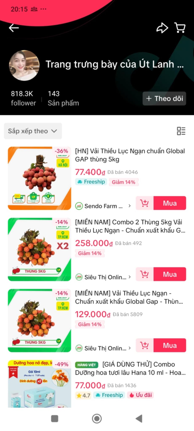 54 tấn vải Lục Ngạn bán hết veo sau phiên live 6 tiếng, PCT Bắc Giang nêu rõ 3 từ "đạt chuẩn sang Mỹ" - Ảnh 9.