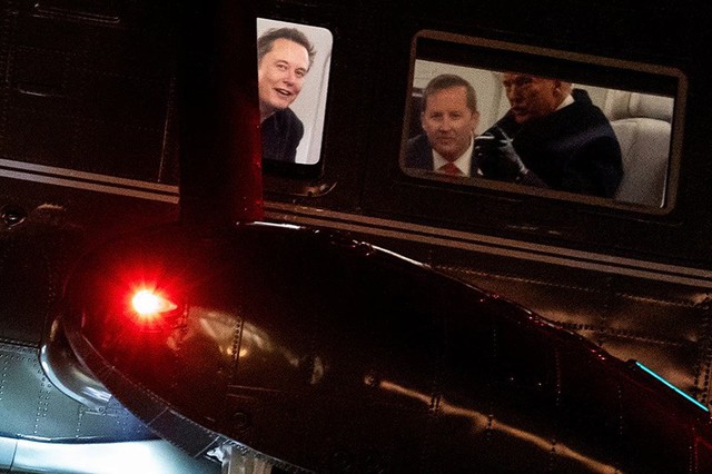 Mối quan hệ giữa tỷ phú Elon Musk và Tổng thống Trump qua ảnh - Ảnh 12.