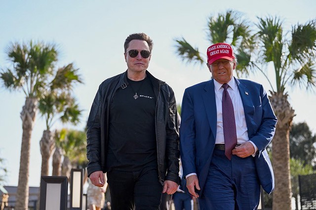 Mối quan hệ giữa tỷ phú Elon Musk và Tổng thống Trump qua ảnh - Ảnh 14.