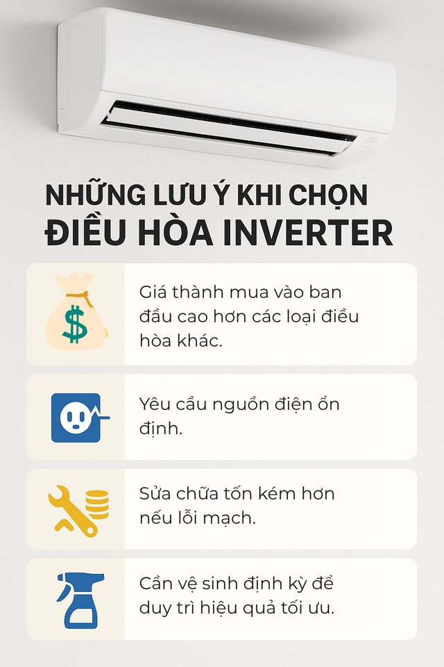 Điều hòa Inverter khác điều hòa thường như thế nào? Nghe đã nhiều nhưng không phải ai cũng biết - Ảnh 5.