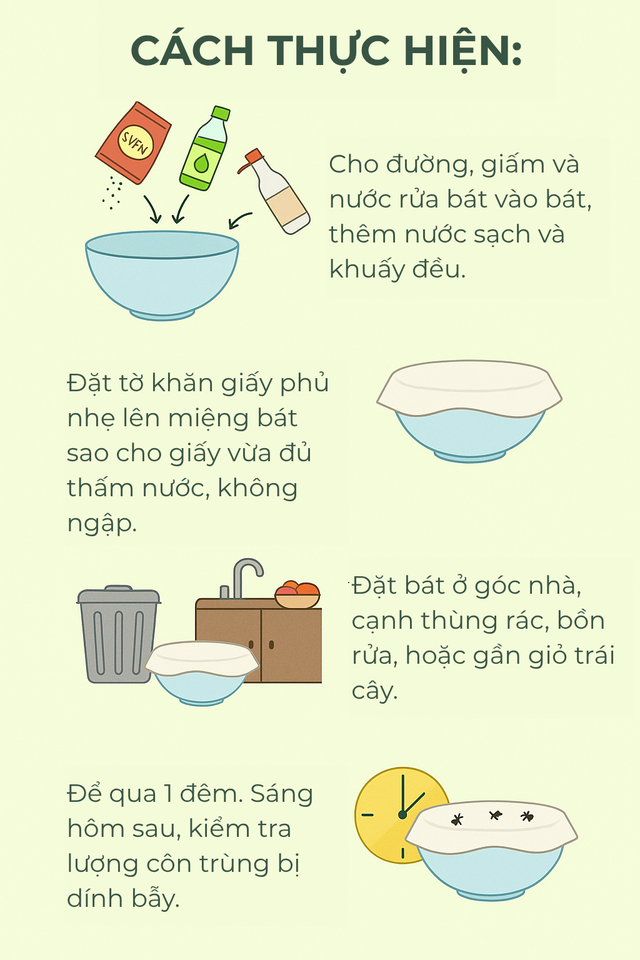 Đặt một bát nước với tờ giấy ăn ở góc phòng: Sau một đêm hiệu quả gây bất ngờ - Ảnh 3.