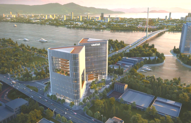 Tòa nhà Viettel Đà NẵngĐúng ngày sáp nhập, thành phố lớn nhất Việt Nam "động thổ" tòa nhà 3.000 tỷ - Ảnh 1.