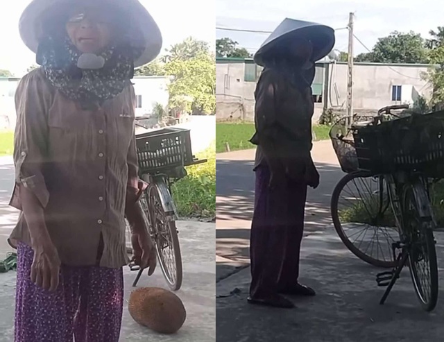 Bà lão bán mít bị mắng té tát vì xin khách 5000 đồng cho 2 múi mít ăn thử, cái kết đầy bất ngờ - Ảnh 1.