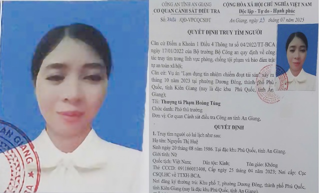 Truy tìm người phụ nữ mượn 600 triệu đồng của nhân viên ngân hàng - Ảnh 1.