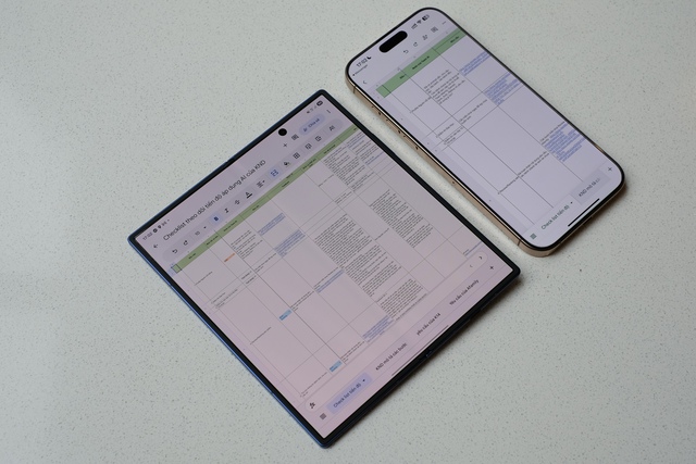 "Trên bàn cân" Galaxy Z Fold7 và iPhone 16 Pro Max: Điện thoại gập đã sánh ngang smartphone truyền thống? - Ảnh 6.