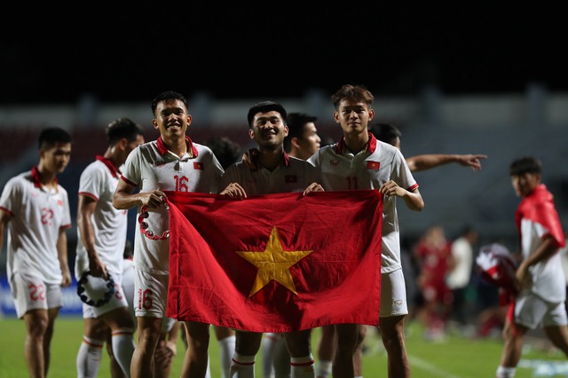 Diễn biến U23 Việt Nam vs U23 Indonesia: "Hat-trick v&ocirc; địch" d&agrave;nh cho U23 Việt Nam? - Ảnh 3.