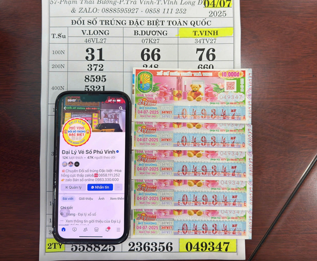 Trúng số 10 tỷ đồng, người đàn ông ở Vĩnh Long nhờ 6 người họ hàng đến làm một việc để đảm bảo an toàn - Ảnh 1.