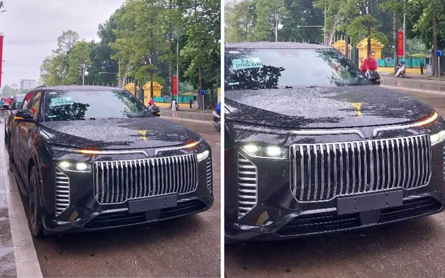 Limousine xịn nhất của VinFast đã có biển số, lăn bánh gần Lăng Bác: Xứng danh Rolls-Royce Việt Nam? - Ảnh 1.