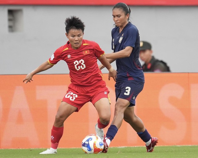 Diễn biến Việt Nam 1-0 Thái Lan: Tuyển Việt Nam ghi bàn đẳng cấp - Ảnh 1.