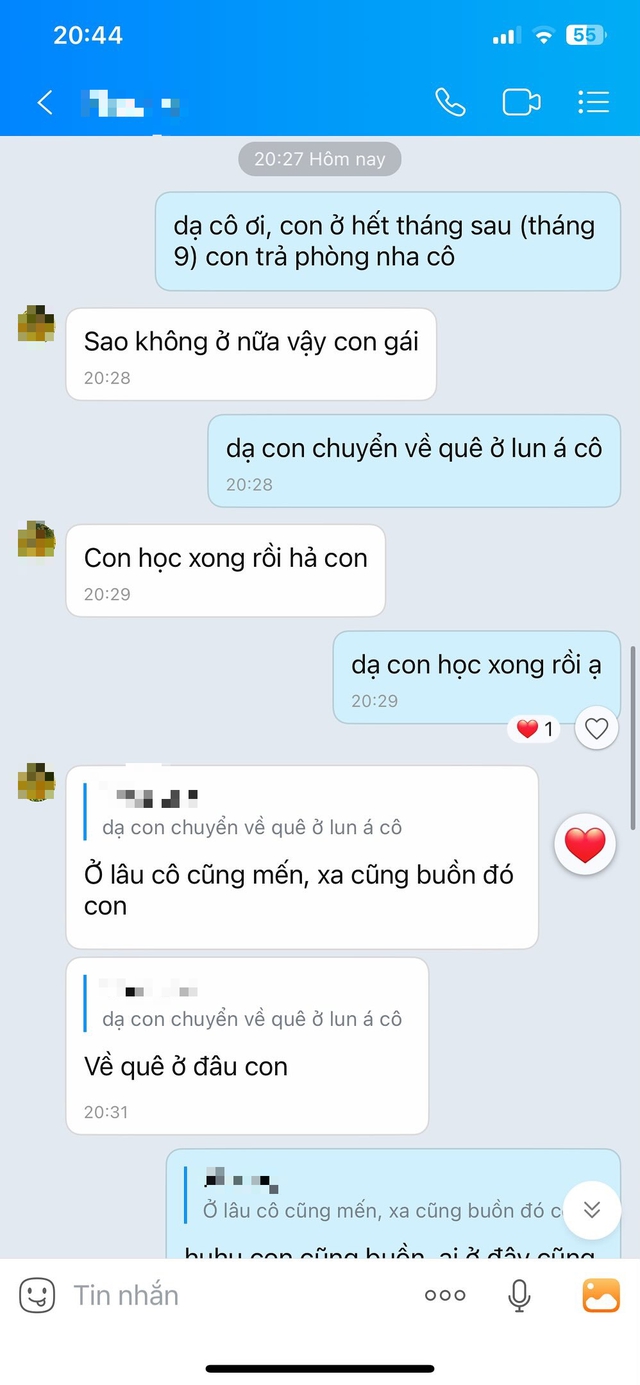 3 năm ở trọ, khi rời đi, tôi rơi nước mắt khi đọc tin nhắn này của chủ nhà - Ảnh 1.