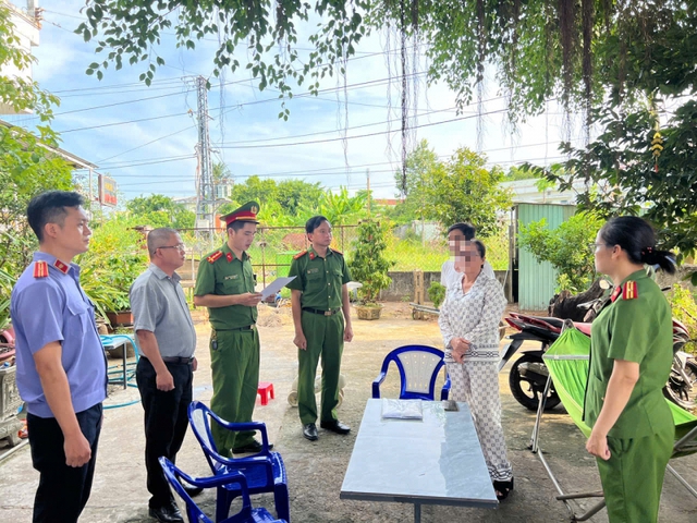 Bắt tạm giam, khám xét nơi ở của cán bộ hội phụ nữ Bùi Thị Thu Thủy - Ảnh 1.