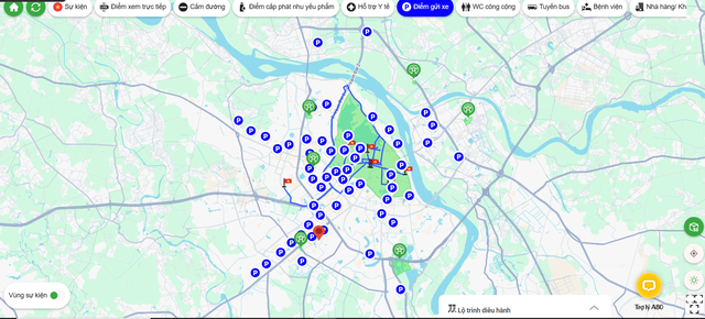 Cần tìm điểm gửi xe tránh chặt chém, miễn phí khi đi xem diễu binh, diễu hành: Tra cứu ở đâu nhanh, chính xác nhất? - Ảnh 2.