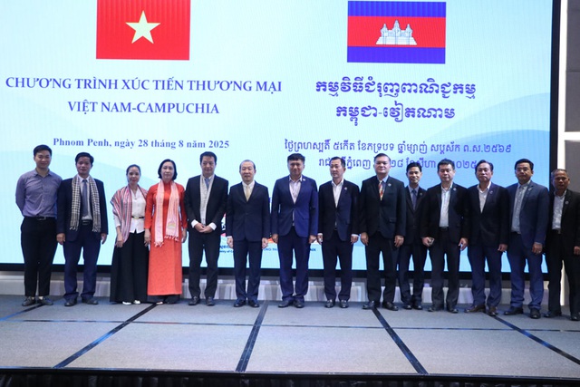 Thương mại Việt Nam–Campuchia tăng tốc ngoạn mục: Con số 'biết nói' chỉ trong 7 tháng - Ảnh 1.