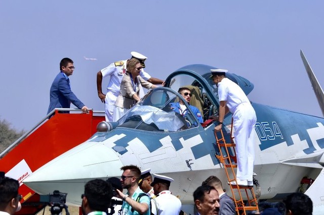 Tiêm kích Su-57 trở thành 'sát thủ diệt hạm' nhờ khả năng tấn công siêu thanh - Ảnh 1.