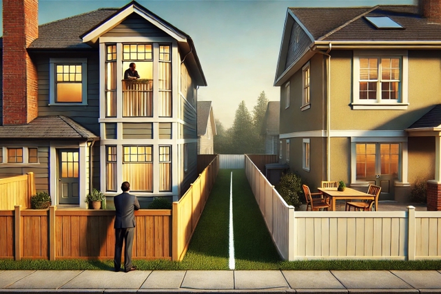 Người đàn ông dùng gậy dài ngăn hàng xóm mở cửa sổ: Ai đúng ai sai? - Ảnh 2.