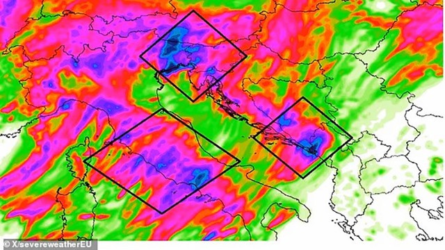 Bão dữ quật Tây Ban Nha, cây bật gốc, đường thành sông - Ảnh 7.